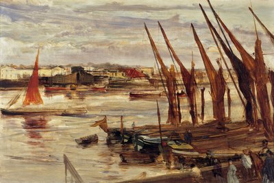 Battersea Reach, c.1863 da James Abbott McNeill Whistler