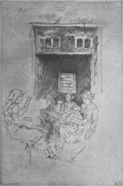 Infilatori di Perle, c1880 da James Abbott McNeill Whistler
