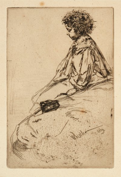 Bibi Lalouette (acquaforte) da James Abbott McNeill Whistler