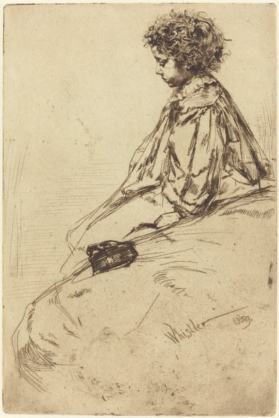 Bibi Lalouette, 1859 da James Abbott McNeill Whistler