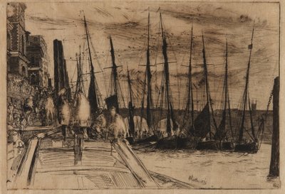 Billingsgate, 1859 da James Abbott McNeill Whistler