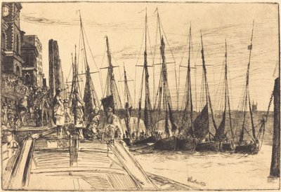 Billingsgate, 1859 da James Abbott McNeill Whistler