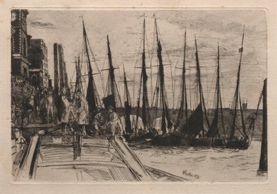Billingsgate, 1859 da James Abbott McNeill Whistler