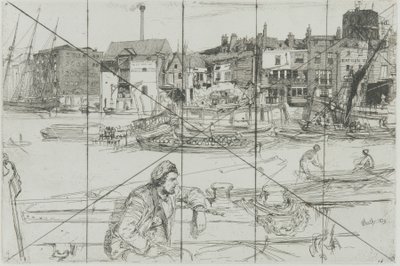 Black Lion Wharf da James Abbott McNeill Whistler