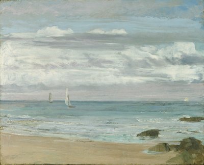 Blu e argento: Trouville, c.1865 da James Abbott McNeill Whistler