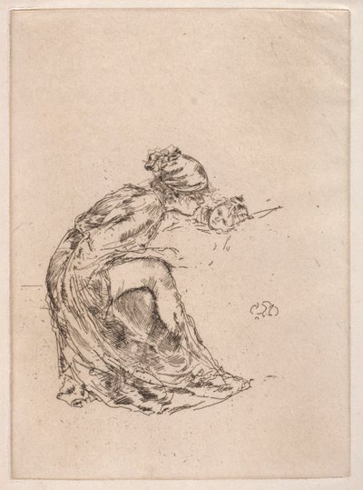 Cameo, No. 1 Madre e Figlio, c. 1890-1893 da James Abbott McNeill Whistler