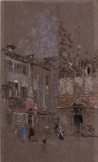 Campanile Santa Margherita, 1879-80 da James Abbott McNeill Whistler