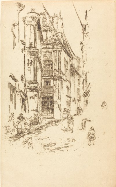 Cancelleria, Loches da James Abbott McNeill Whistler
