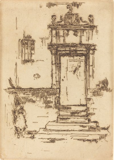 Portale della Cappella, Montresor da James Abbott McNeill Whistler