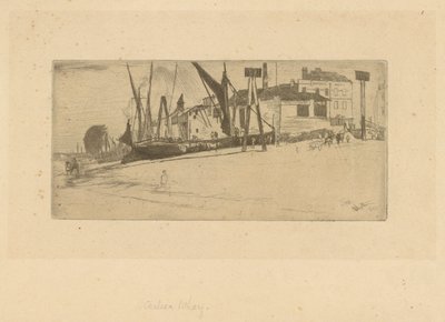Chelsea Wharf da James Abbott McNeill Whistler