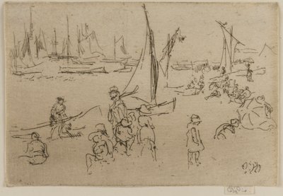 Bambini, Portsmouth, 1887 da James Abbott McNeill Whistler