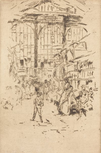 Scambio di vestiti, No.II da James Abbott McNeill Whistler