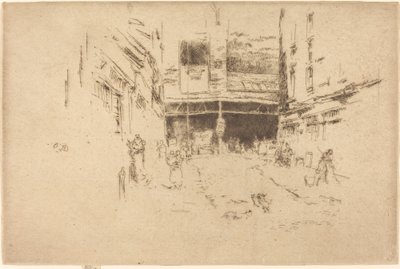 Scambio di Vestiti, No.I, 1887 da James Abbott McNeill Whistler
