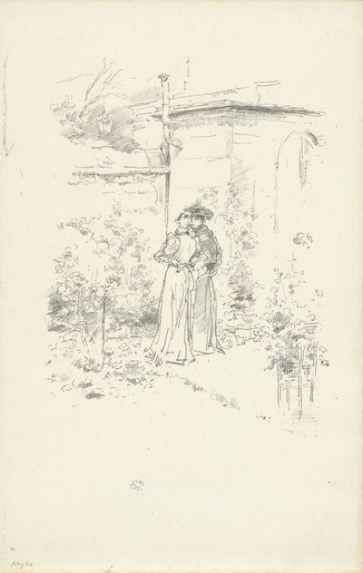 Confidenze nel giardino da James Abbott McNeill Whistler