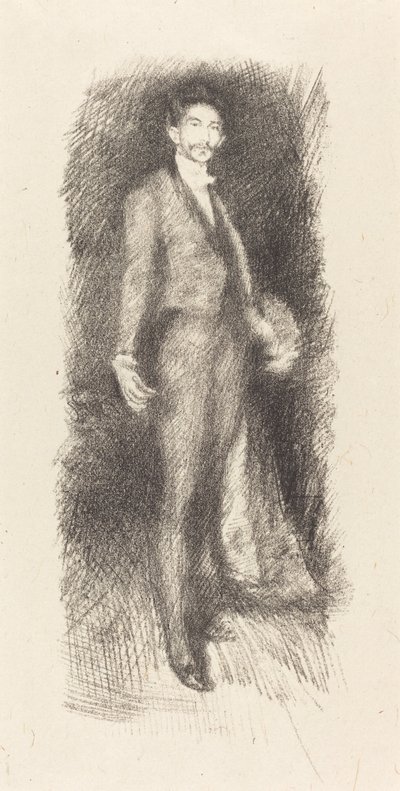 Conte Robert de Montesquiou, No. 2, 1894 da James Abbott McNeill Whistler