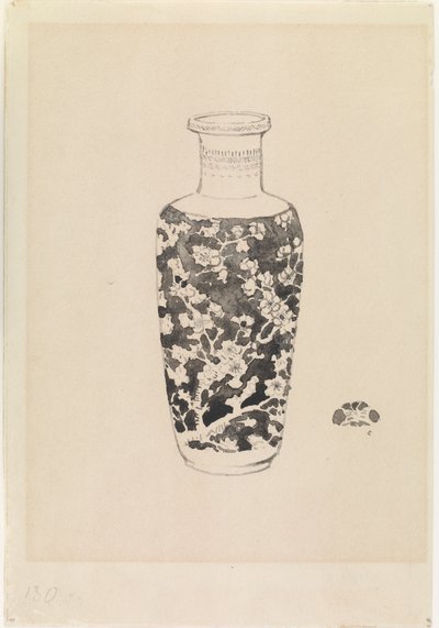 Vaso cilindrico con collo spesso da James Abbott McNeill Whistler