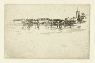 Il piccolo ponte di Putney da James Abbott McNeill Whistler