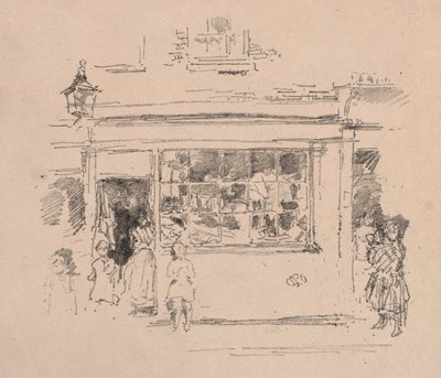 Drury Lane Rags, 1888 da James Abbott McNeill Whistler