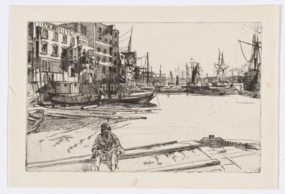Eagle Wharf (Tyzac Whiteley and Co.) da James Abbott McNeill Whistler