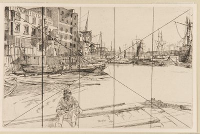 Eagle Wharf Tyzac Whiteley and Co. da James Abbott McNeill Whistler