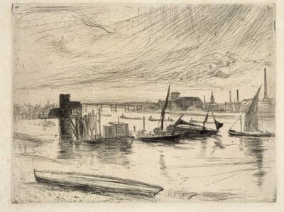 Mattina presto, Battersea da James Abbott McNeill Whistler