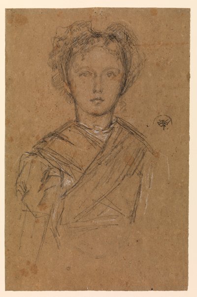 Elinor Leyland, c.1873 da James Abbott McNeill Whistler
