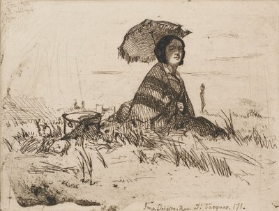 En Plein Soleil, 1858 da James Abbott McNeill Whistler
