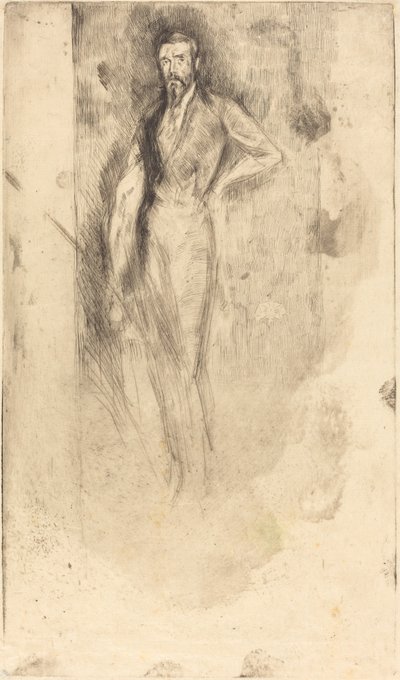 F. R. Leyland, c. 1870-1873 da James Abbott McNeill Whistler