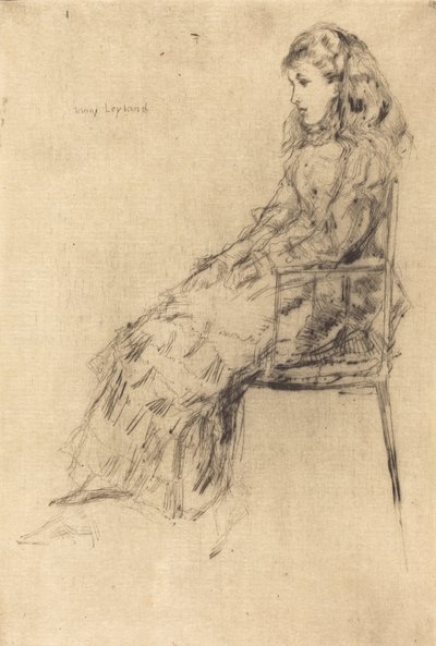 Fanny Leyland da James Abbott McNeill Whistler