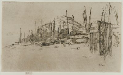 Barche da pesca, Hastings da James Abbott McNeill Whistler