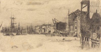 Free Trade Wharf da James Abbott McNeill Whistler