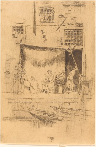 Bancarella di Frutta da James Abbott McNeill Whistler