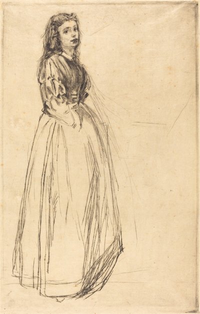 Fumette, in piedi, 1859 da James Abbott McNeill Whistler