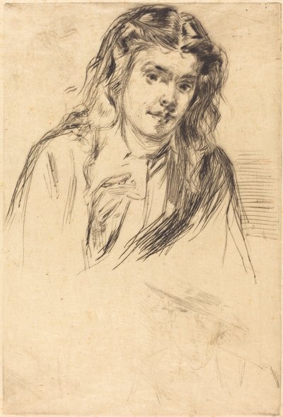 Testa china di Fumette, 1859 da James Abbott McNeill Whistler