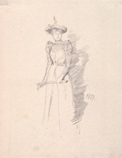 Gants de Suede, 1890 da James Abbott McNeill Whistler
