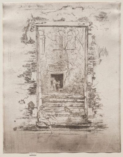Giardino, 1886 da James Abbott McNeill Whistler