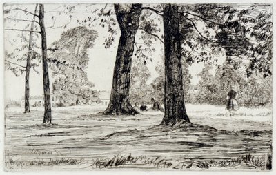 Parco di Greenwich da James Abbott McNeill Whistler