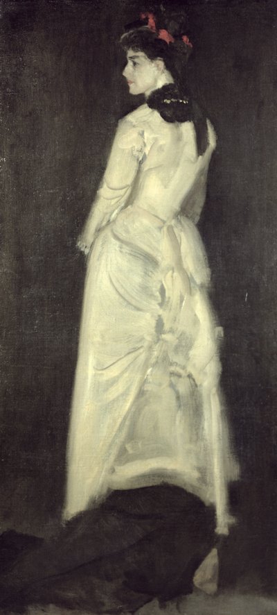 Armonia in Colore Carne e Nero: Ritratto di Miss Louise Jopling (1843-1933) da James Abbott McNeill Whistler