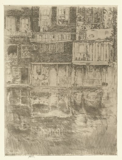 Case ad Amsterdam da James Abbott McNeill Whistler