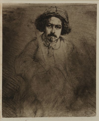J. Becquet, Scultore, 1859 da James Abbott McNeill Whistler