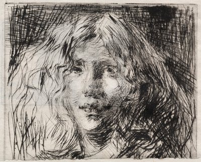 Joanna Hefferman, La Bella Irlandese, 1866 da James Abbott McNeill Whistler