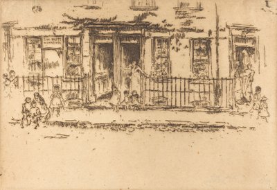 Justice Walk - Chelsea da James Abbott McNeill Whistler