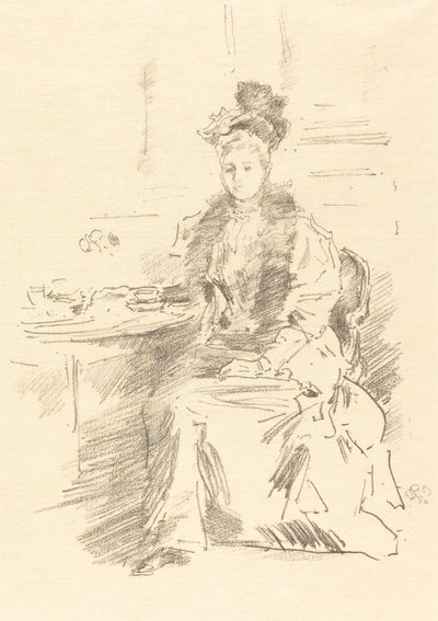 La Jolie New Yorkaise da James Abbott McNeill Whistler