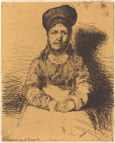 La Retameuse, 1858 da James Abbott McNeill Whistler