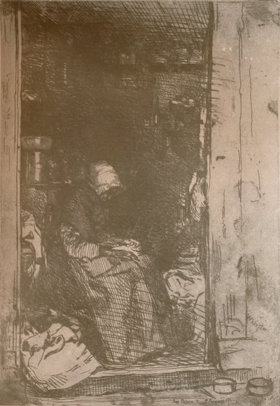 La Vieille Aux Loques da James Abbott McNeill Whistler