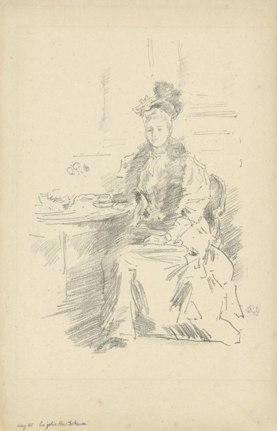 La bella newyorkese da James Abbott McNeill Whistler