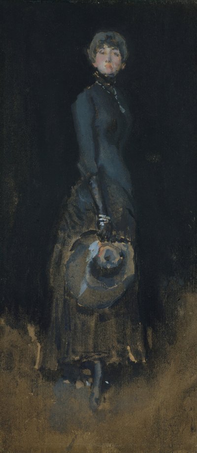 Signora in grigio, ca. 1883 da James Abbott McNeill Whistler