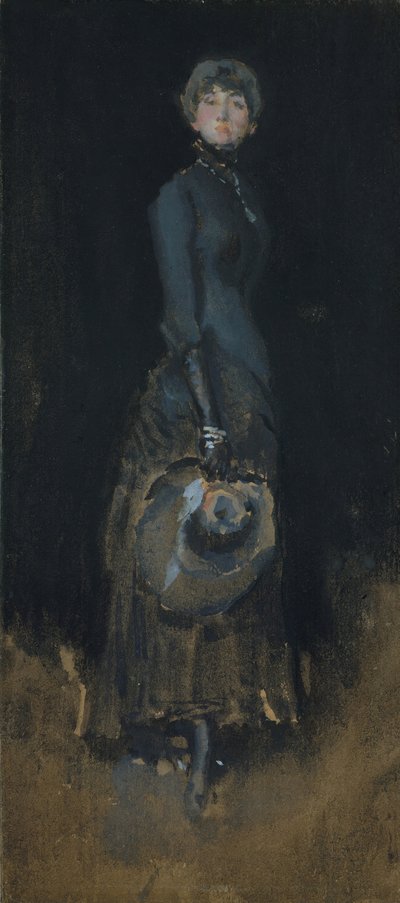 Signora in grigio da James Abbott McNeill Whistler