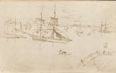Laguna-Mezzogiorno, 1879-1880 da James Abbott McNeill Whistler