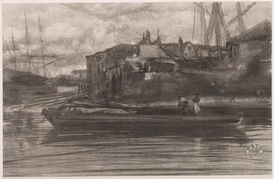 Limehouse, 1878 da James Abbott McNeill Whistler